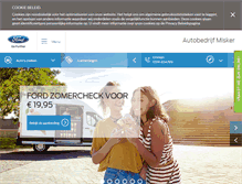 Tablet Screenshot of ford-misker.nl